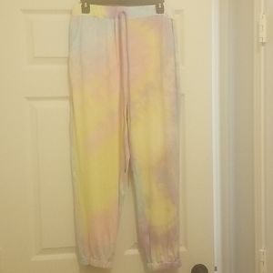 Pastel Tie Dye joggers
